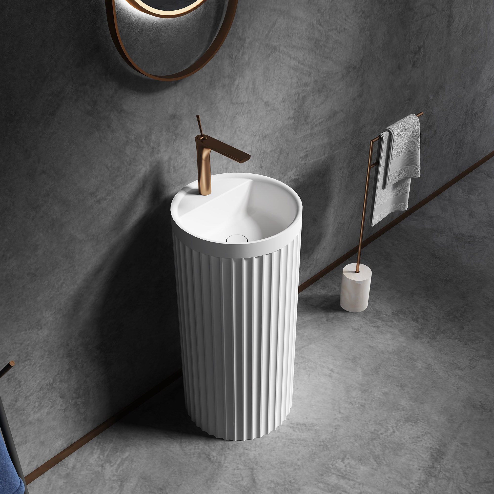 Victorian Pedestal Sink (5) Victorian Pedestal Sink (5)