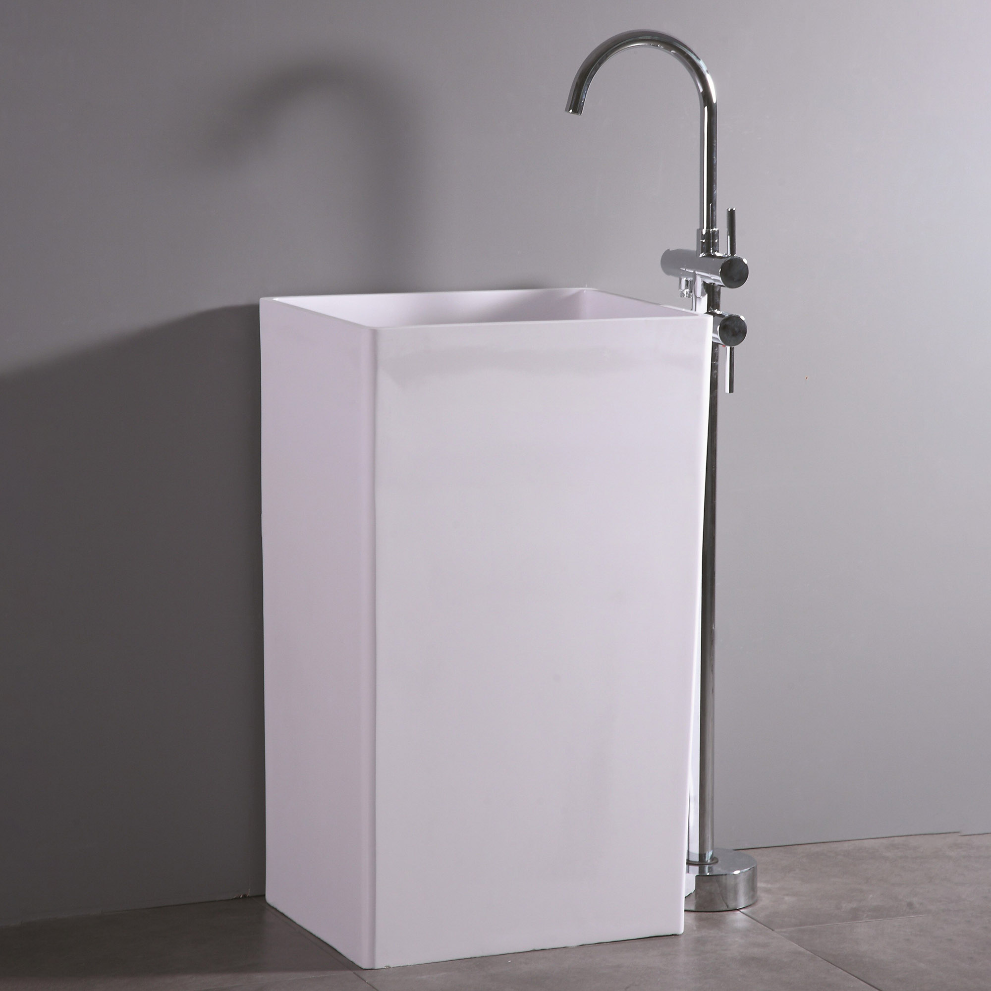 Square Pedestal Sink (1) Square Pedestal Sink (1)