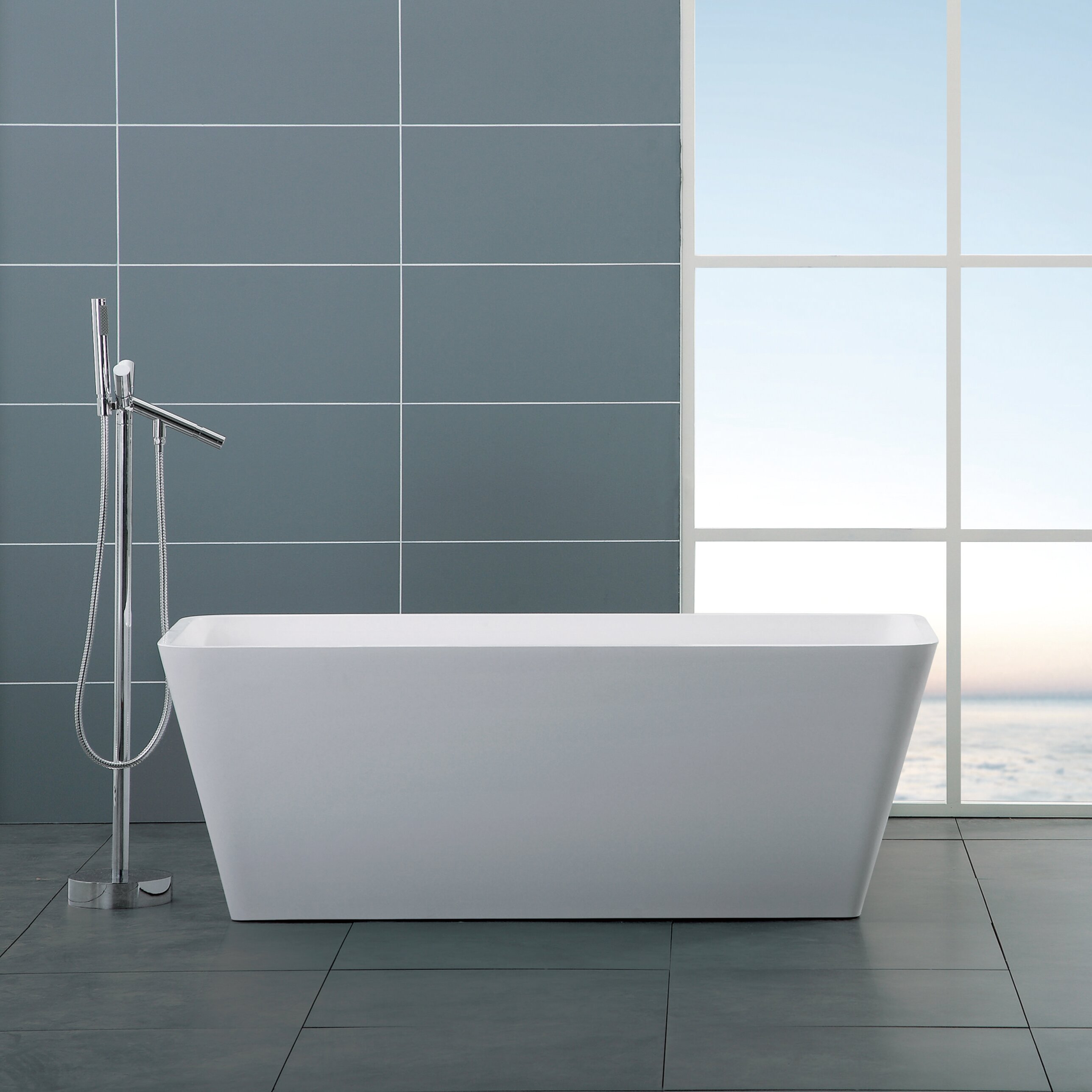 Solid Surface Soaking Tub (1) Solid Surface Soaking Tub (1)