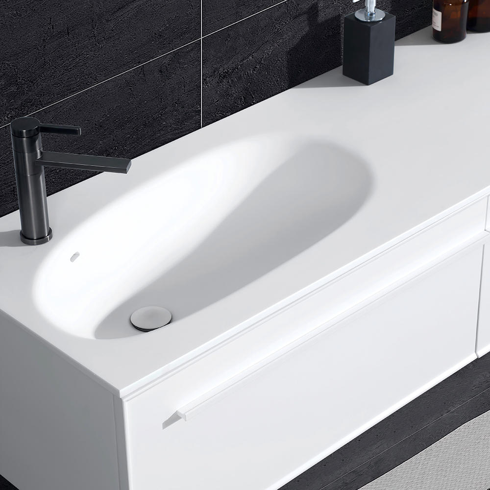 Wall Mounted Bathroom Vanity with Sink (2) Wall Mounted Bathroom Vanity with Sink (2)
