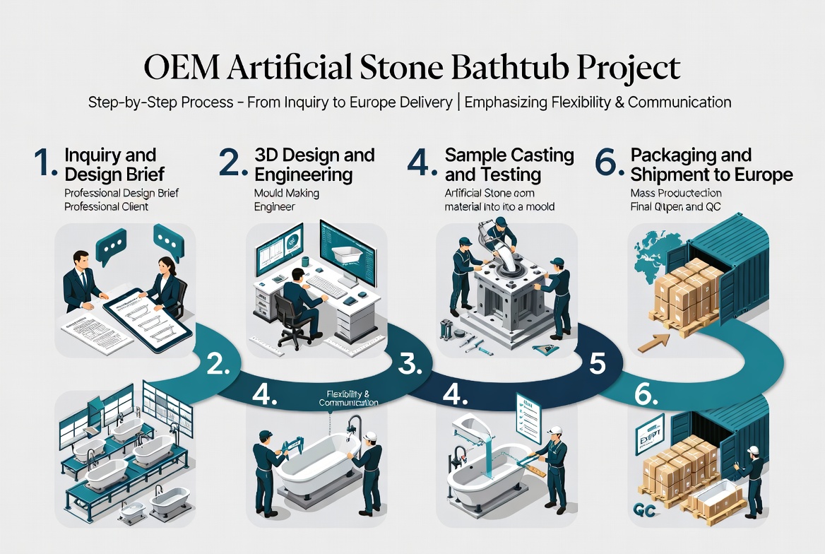 Jiaxing Miluo OEM Project Workflow Jiaxing Miluo OEM Project Workflow