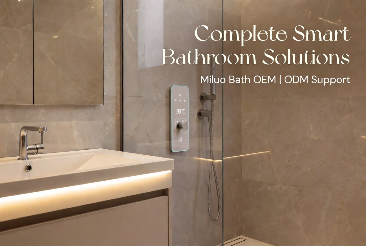 Digital Shower And Smart Basin Set Digital Shower And Smart Basin Set