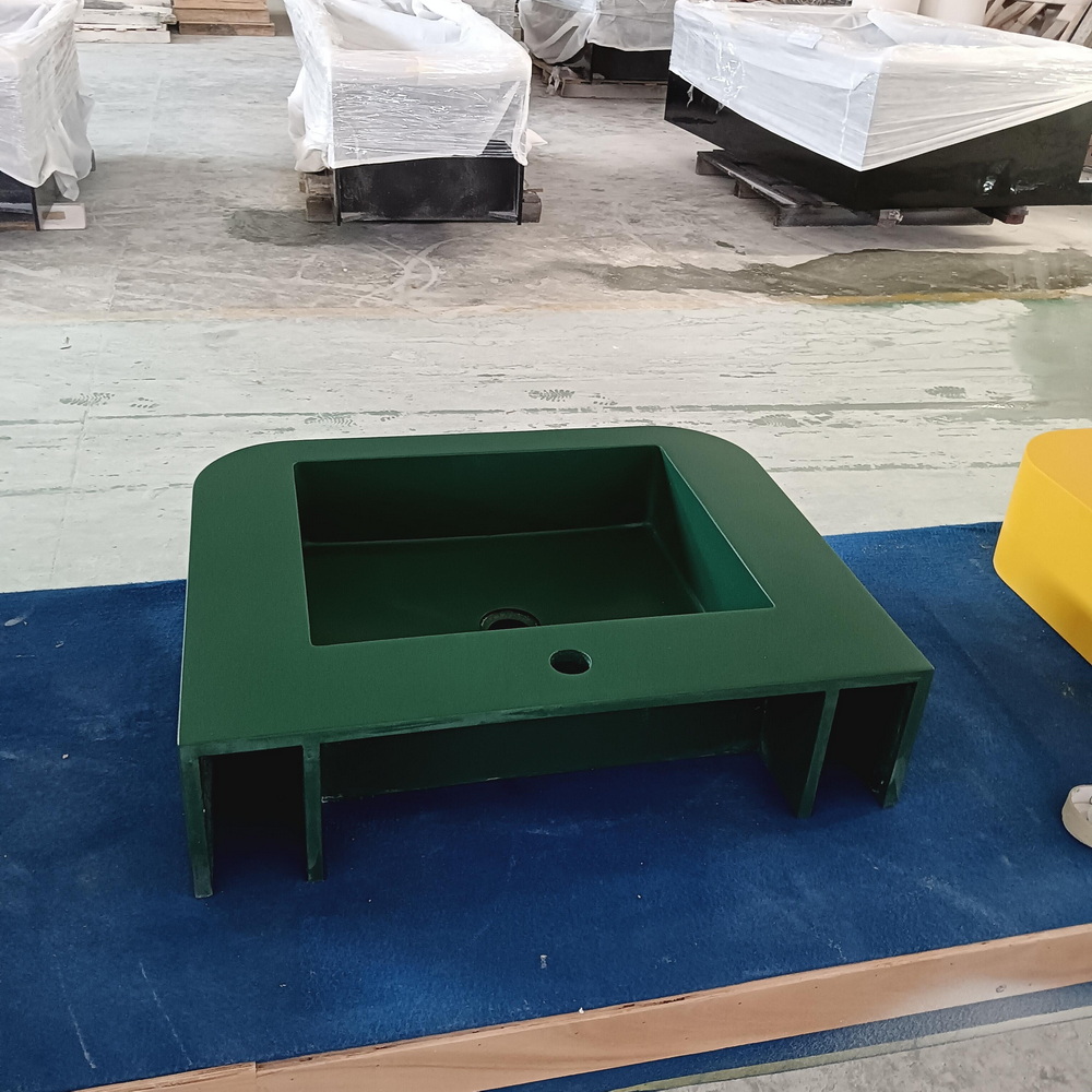 Solid Surface Wall Hung Sink (7) Solid Surface Wall Hung Sink (7)