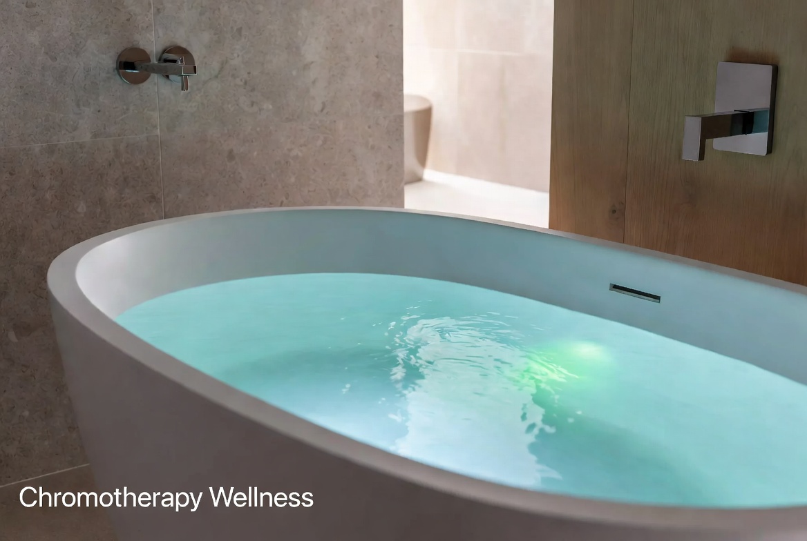 Chromotherapy Bathtub Wellness Experience Chromotherapy Bathtub Wellness Experience