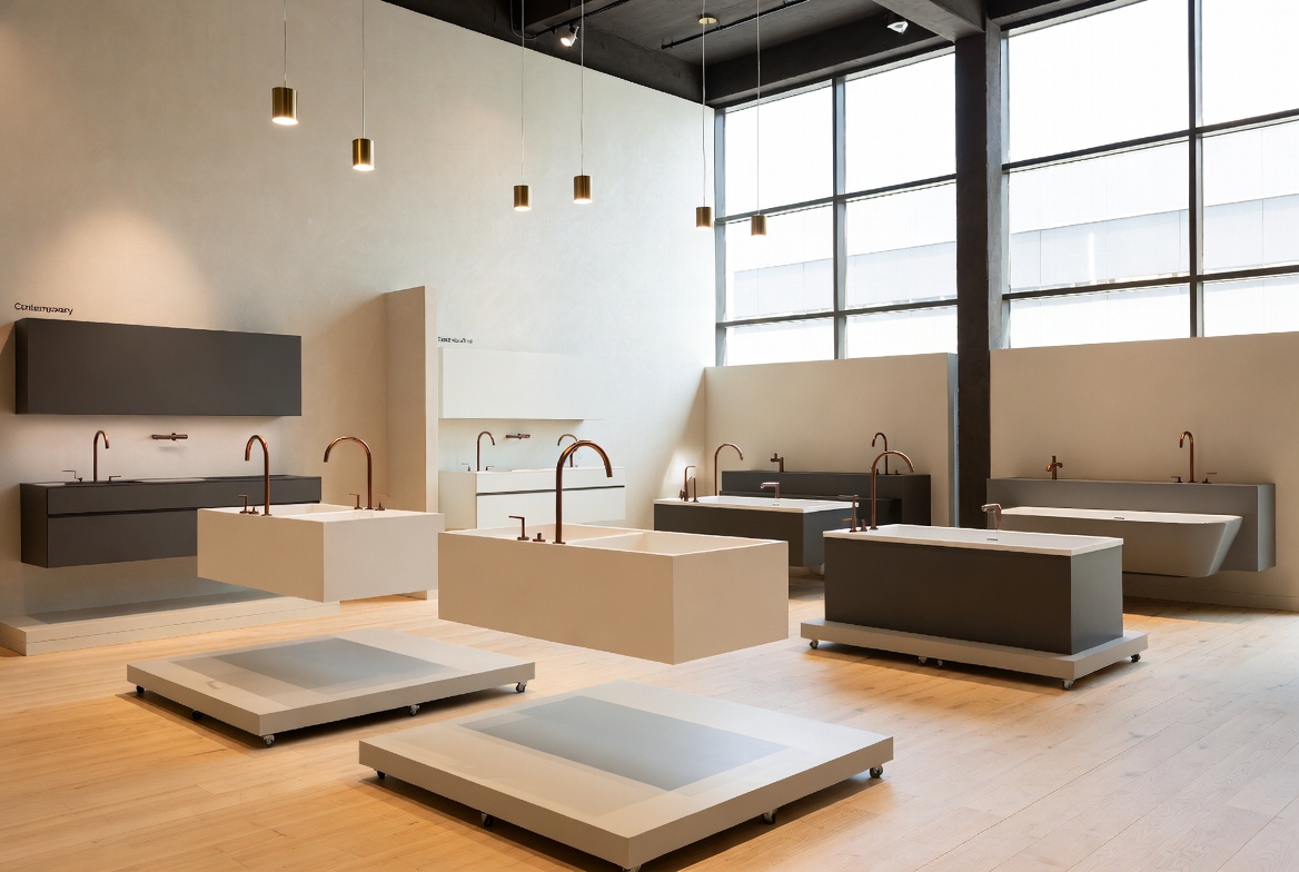 Modern Bathroom Showroom Interior Design Modern Bathroom Showroom Interior Design