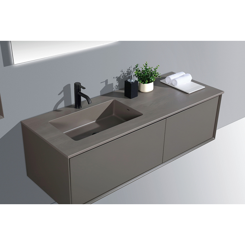 Grey Wall Hung Vanity Unit (2) Grey Wall Hung Vanity Unit (2)