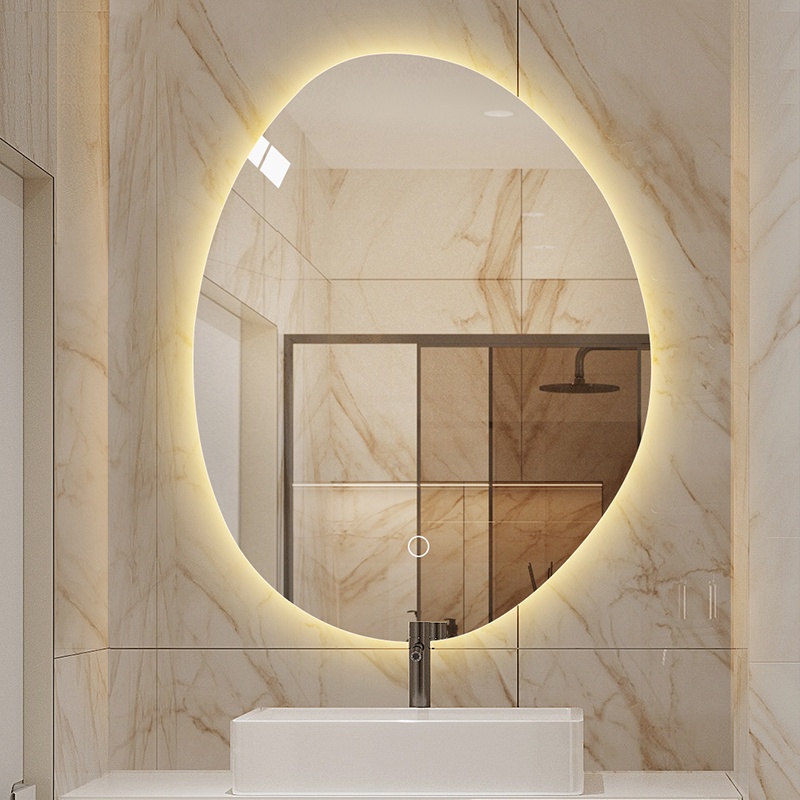 Mirror With Lights Wall Mounted (1) Mirror With Lights Wall Mounted (1)