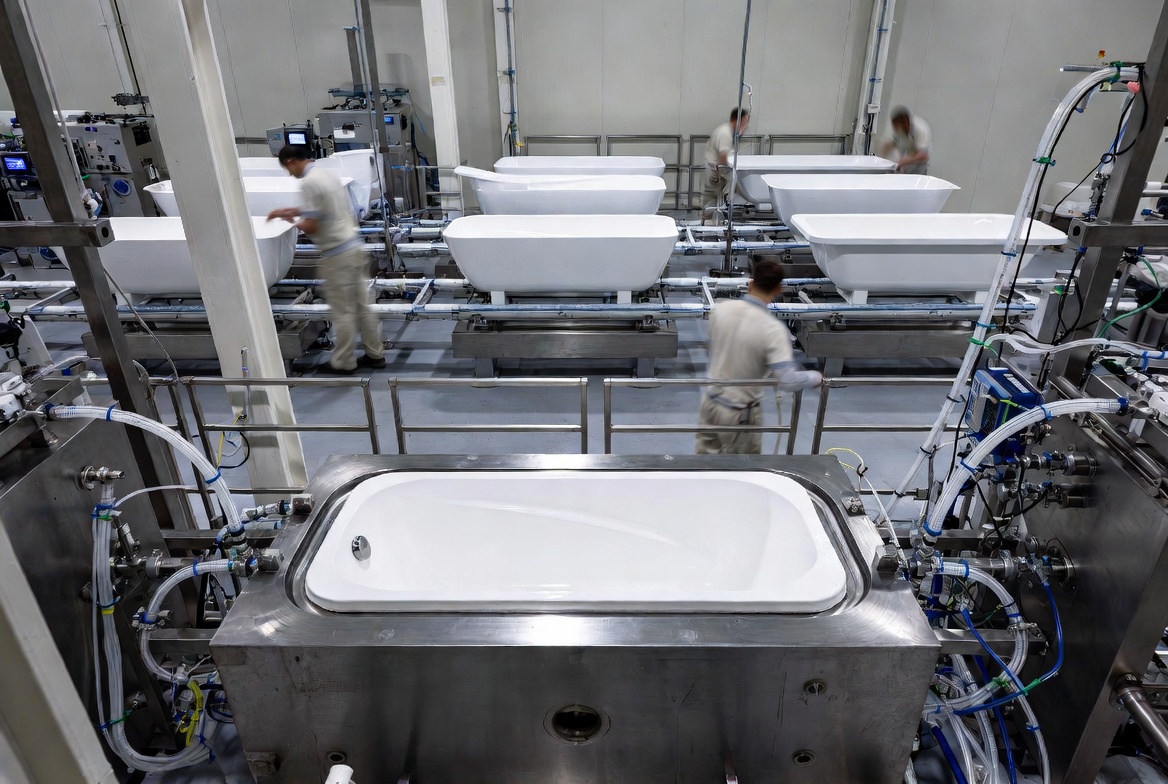 Vacuum Casting Bathtub Line Vacuum Casting Bathtub Line