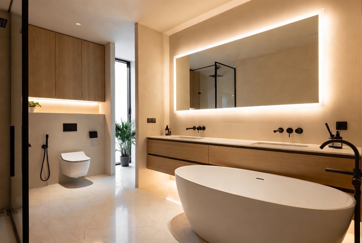 Smart Bathroom Overview Concept Smart Bathroom Overview Concept