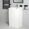 White Pedestal Sink