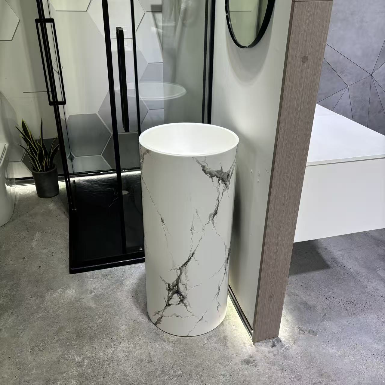 Marble Sink Pedestal (3) Marble Sink Pedestal (3)