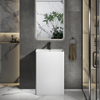 Wide Pedestal Sink