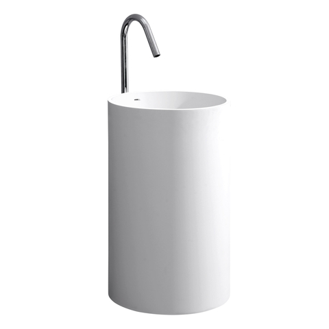 Round Pedestal Sink