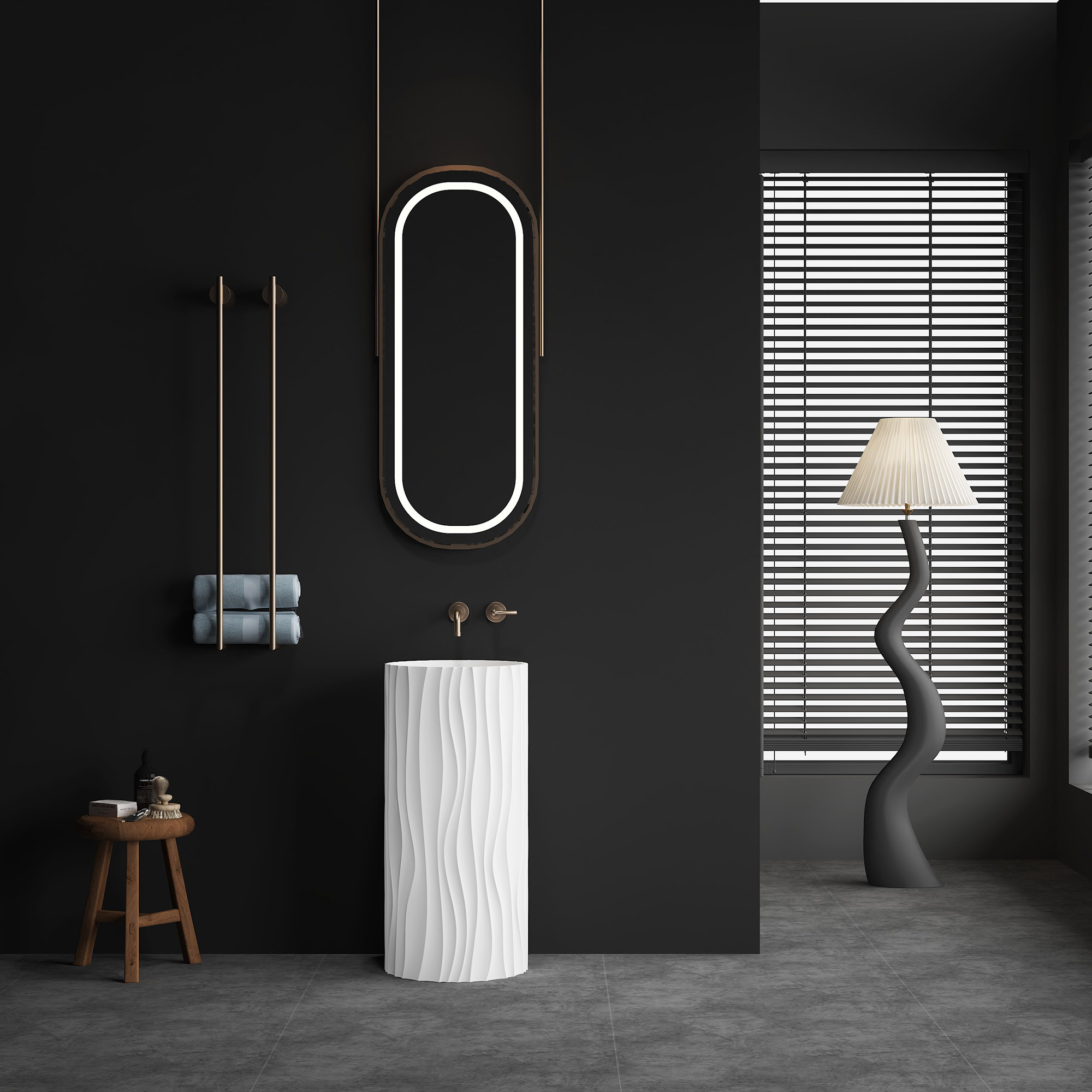 Stand Alone Wash Basin