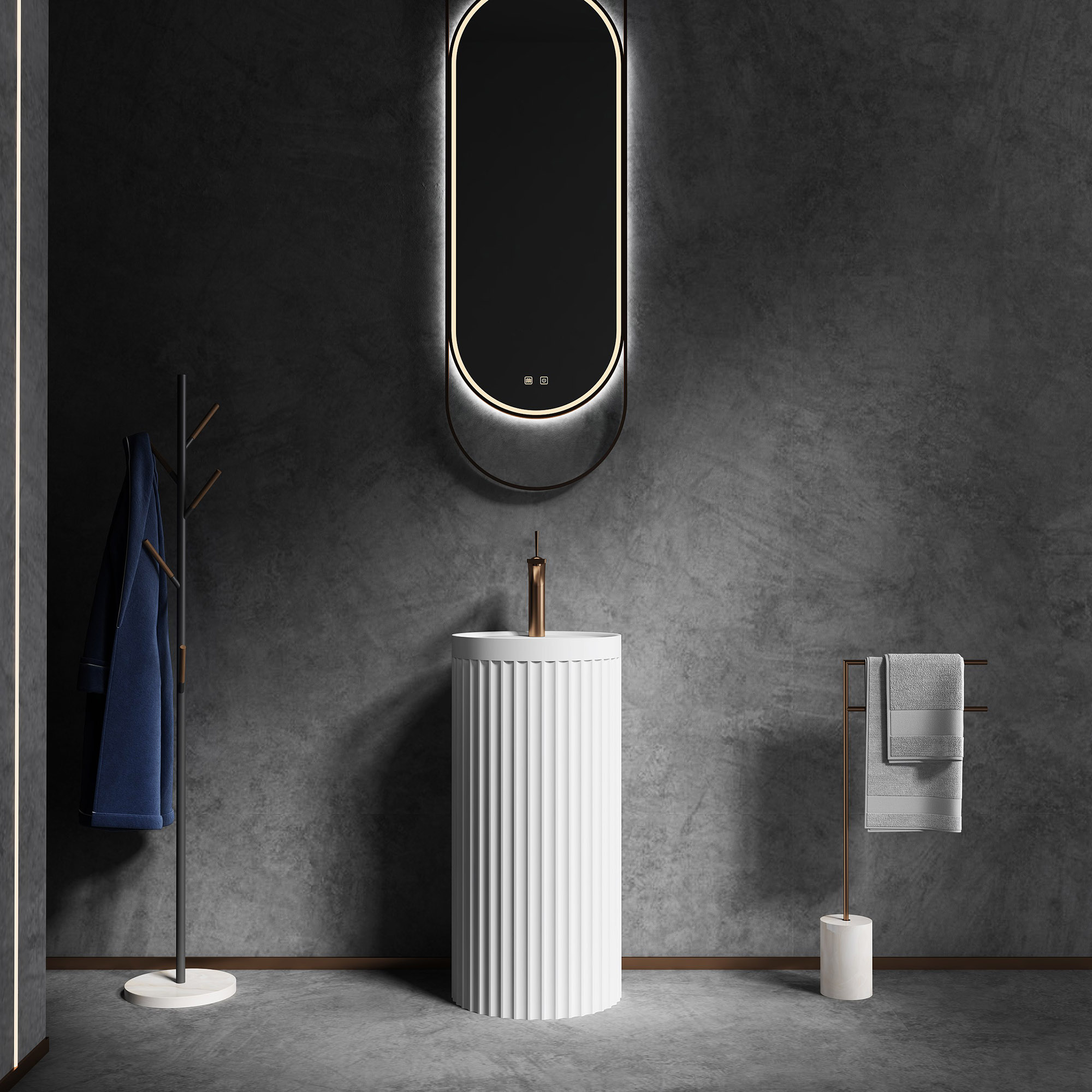 Victorian Pedestal Sink