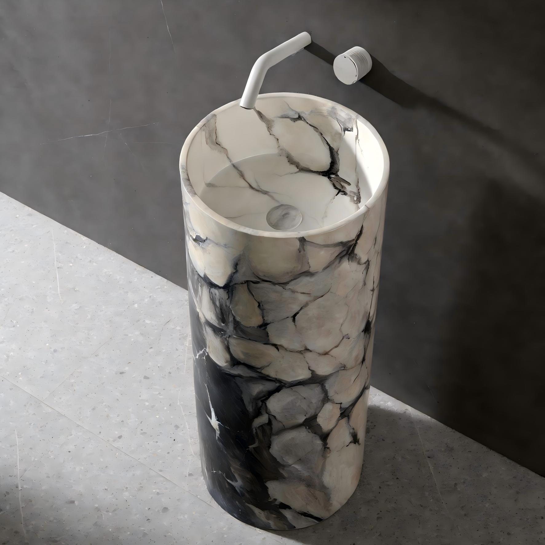 Pedestal Sink Marble (3) Pedestal Sink Marble (3)