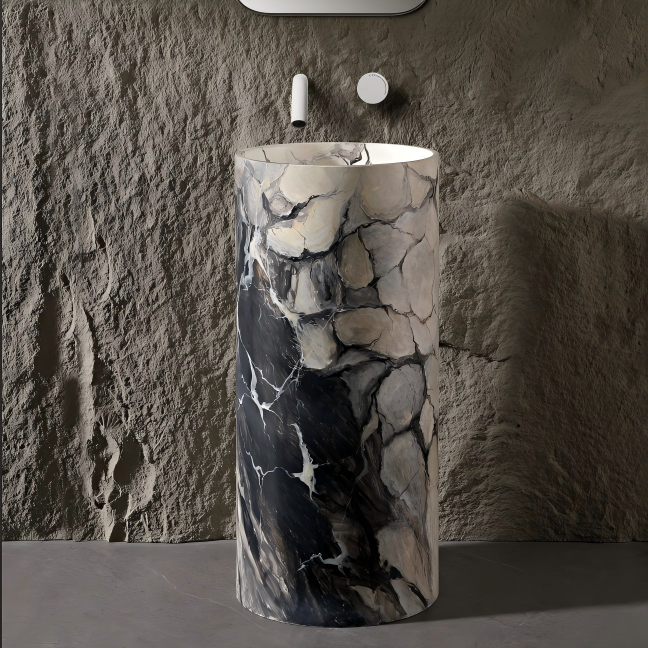 Pedestal Sink Marble