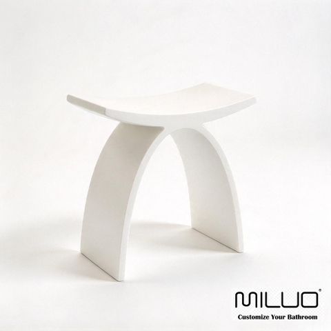 Solid Surface Bathroom Stool