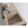 Laundry Sink with Integrated Washboard