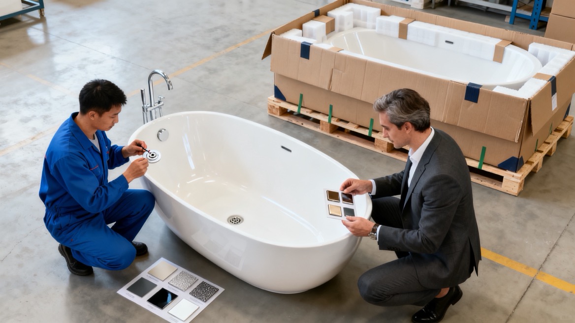 OEM Bathtub Development And Export Preparation OEM Bathtub Development And Export Preparation
