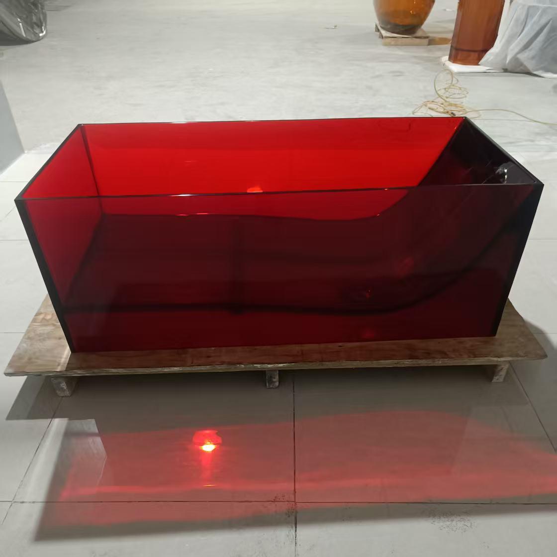 Transparent Acrylic Bathtub (5) Transparent Acrylic Bathtub (5)