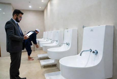 Modern Wudu Basin In Mosque Project.jpg