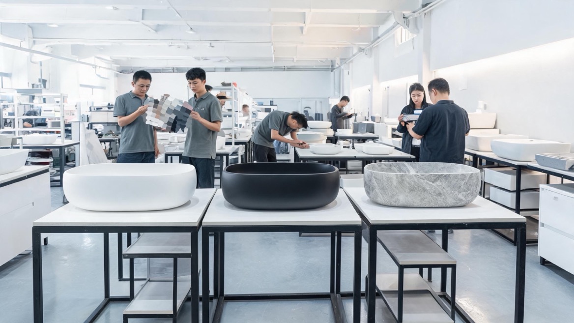 Custom Bathroom Basin Manufacturing
