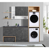 Laundry Vanity with Led Smart Mirror