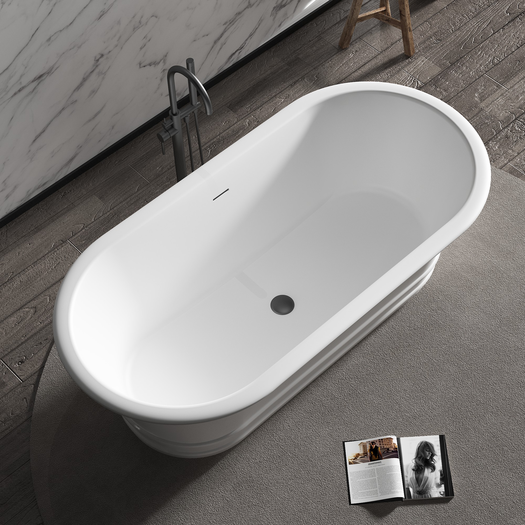 Stand Alone Tub (2) Stand Alone Tub (2)