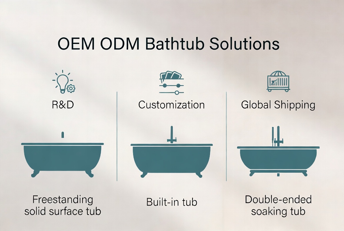 OEM ODM Bathtub Solutions