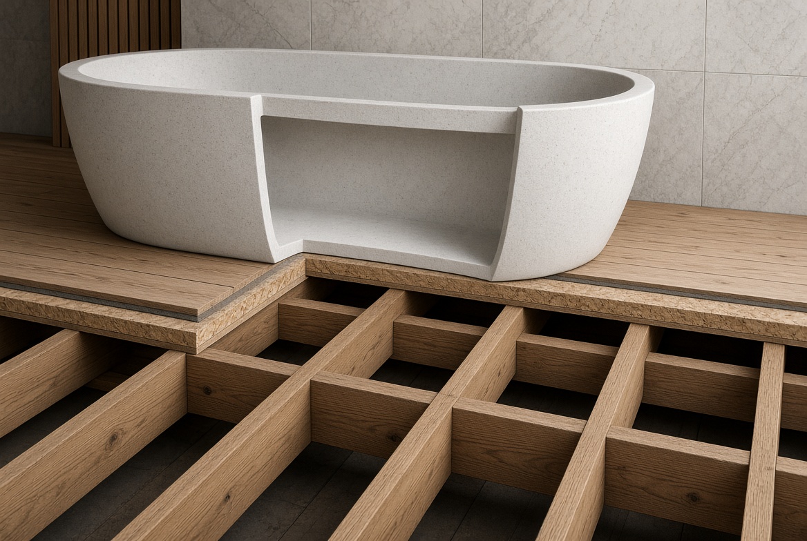 Wood Floor Joist Bathtub Support Wood Floor Joist Bathtub Support
