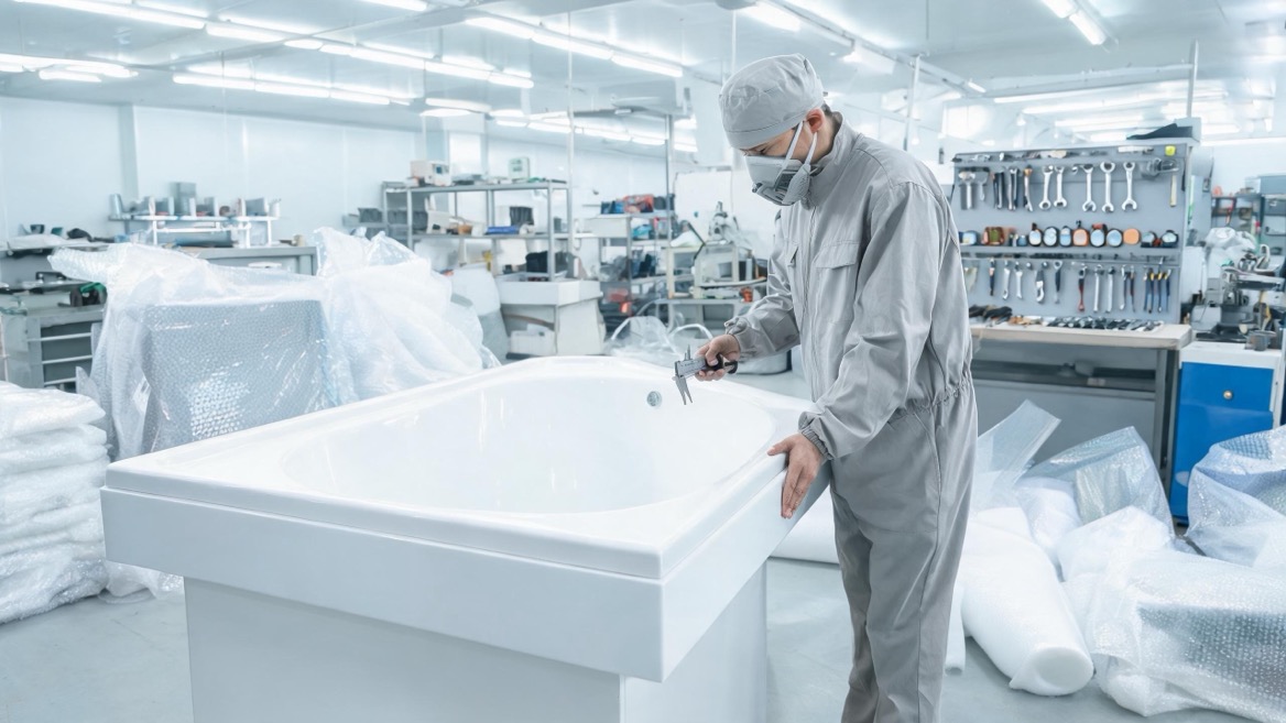 Premium Bathtub Manufacturing Detail Premium Bathtub Manufacturing Detail