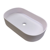 Bacia de bancada oval