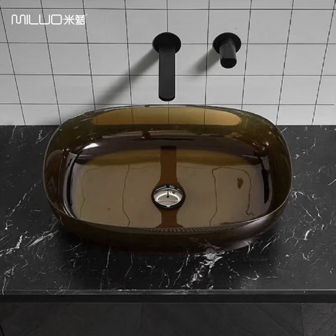 Transparent Glass Wash Basin
