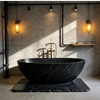 Black Marble Tub