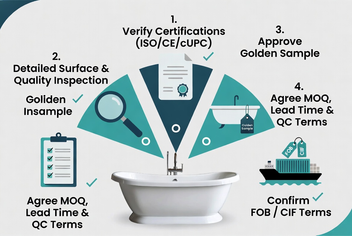 Freestanding Bathtub Sourcing Checklist