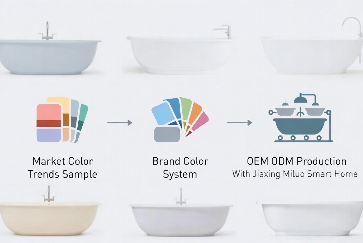 OEM ODM Bathtub Color Strategy Map OEM ODM Bathtub Color Strategy Map
