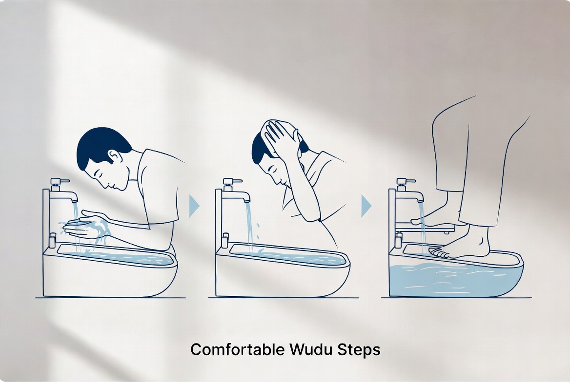 Step By Step Wudu At Modern Basin Step By Step Wudu At Modern Basin