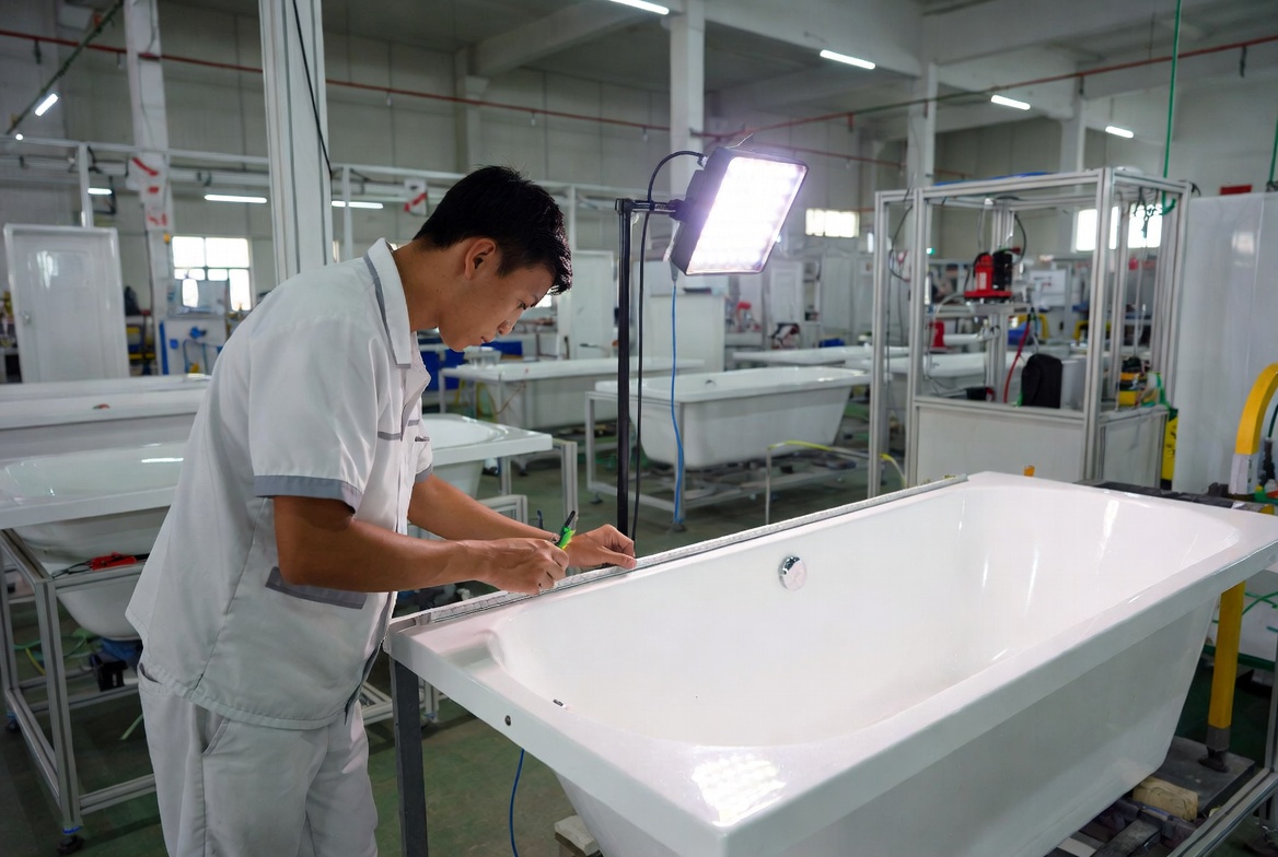 OEM ODM Bathtub Manufacturing Quality Control