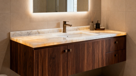 Resin Stone Top With Dark Walnut Vanity.jpg