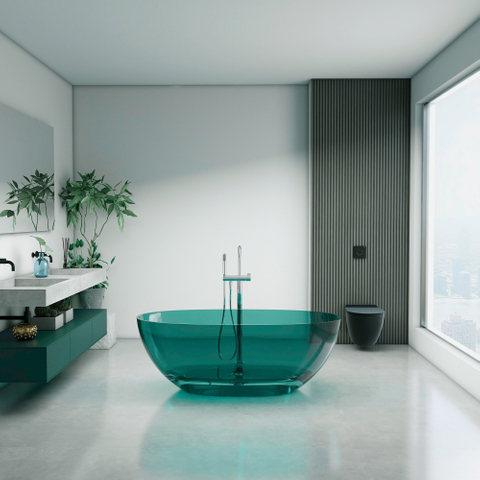 Freestanding Resin Bath