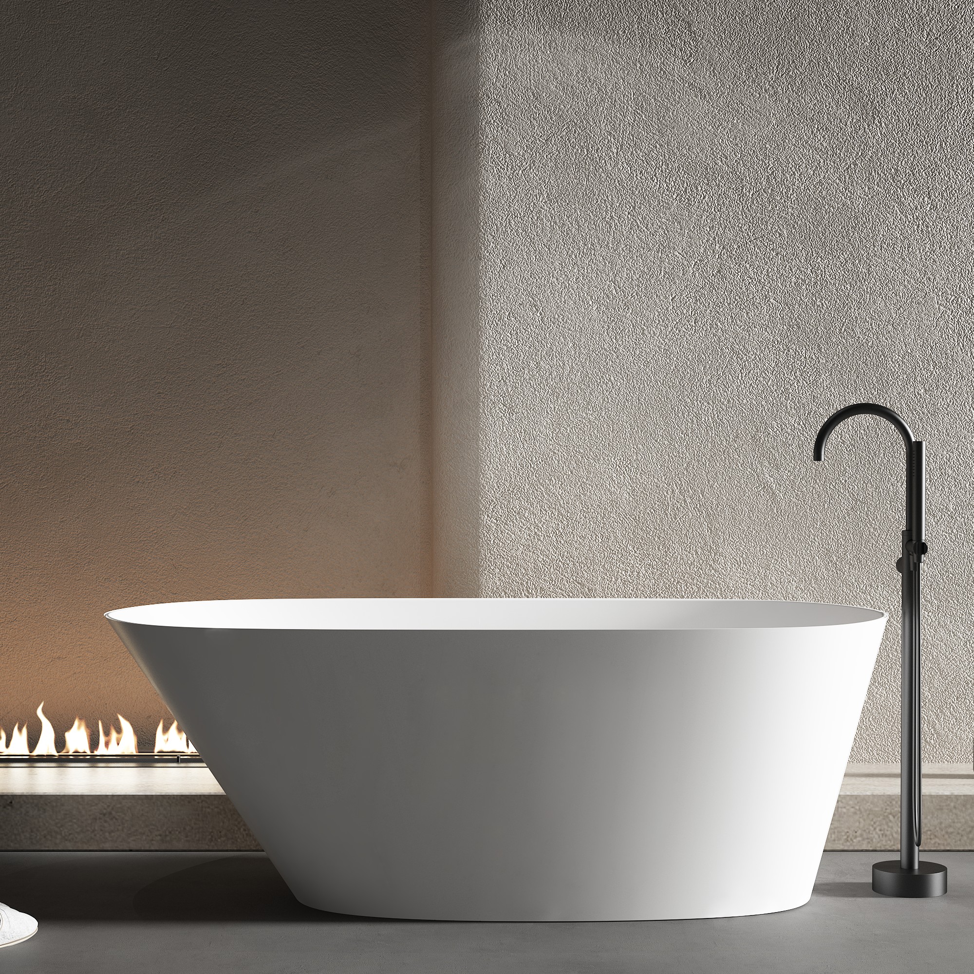 Solid Surface Tub Surround