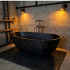 Black Marble Tub