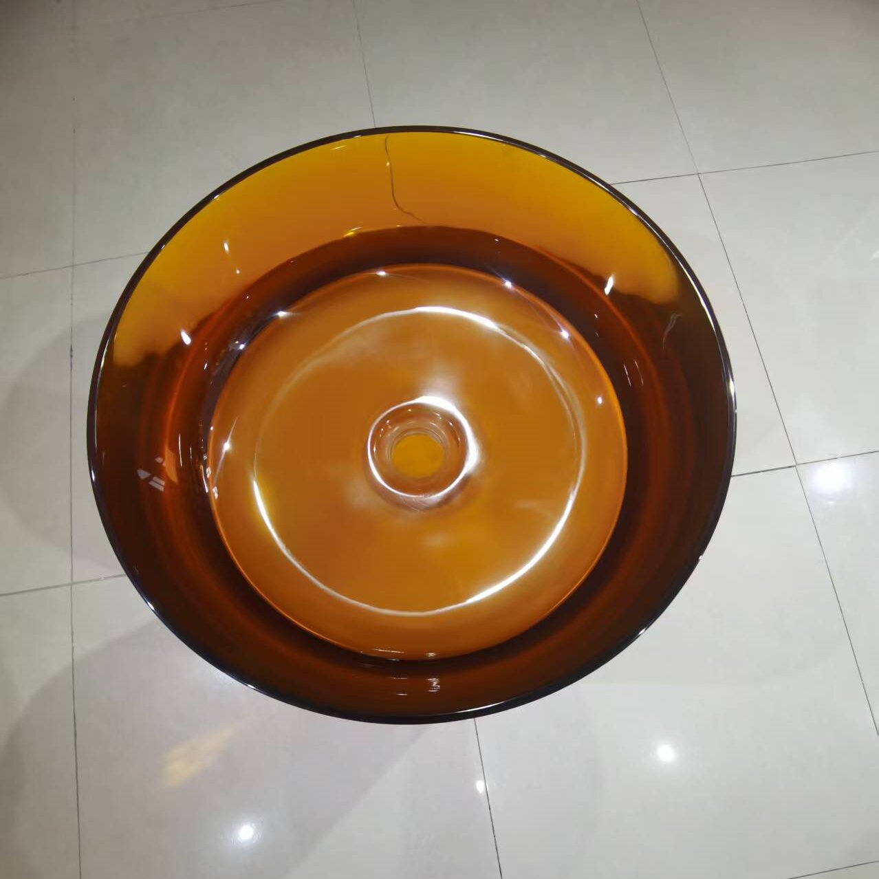 Glass Pedestal Sink (5) Glass Pedestal Sink (5)