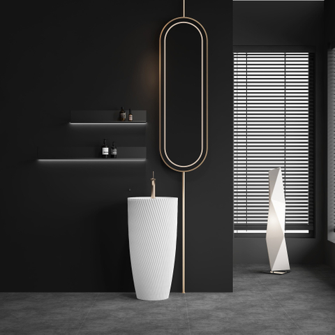 Powder Room Pedestal Sink