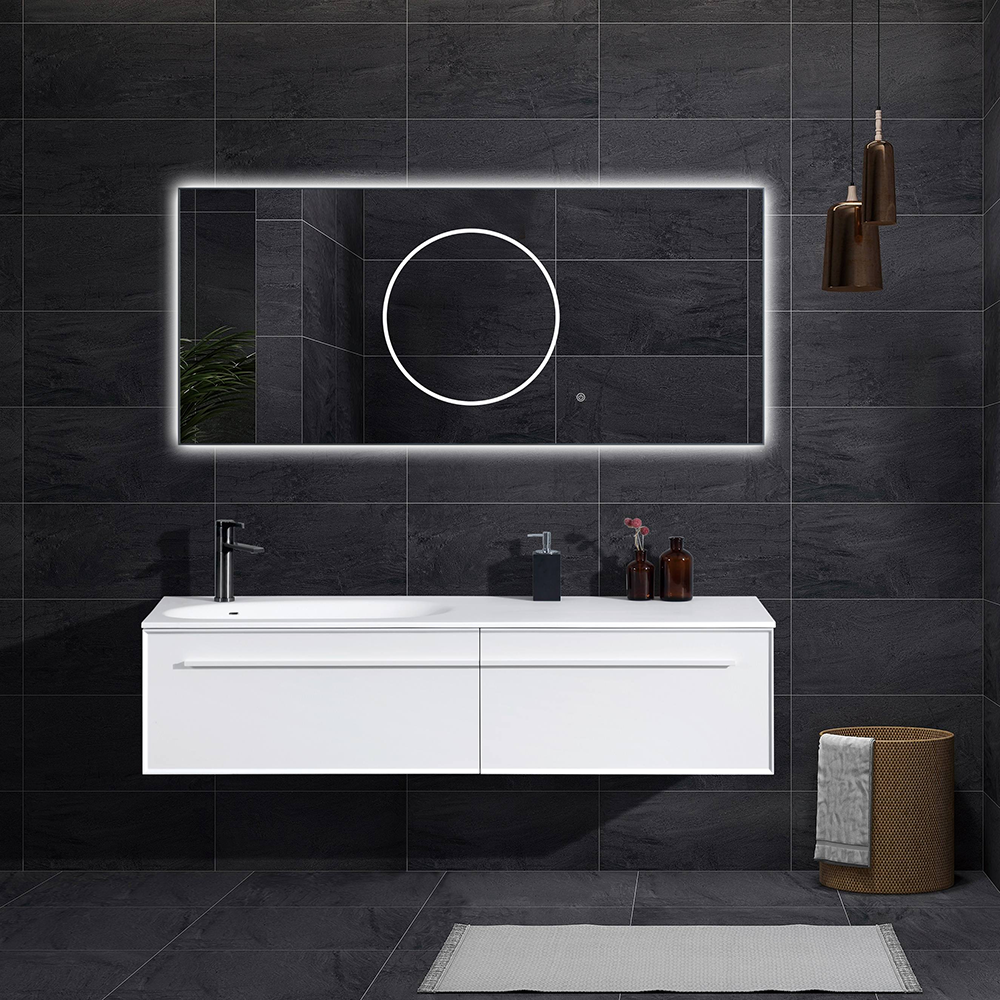 Wall Mounted Bathroom Vanity with Sink