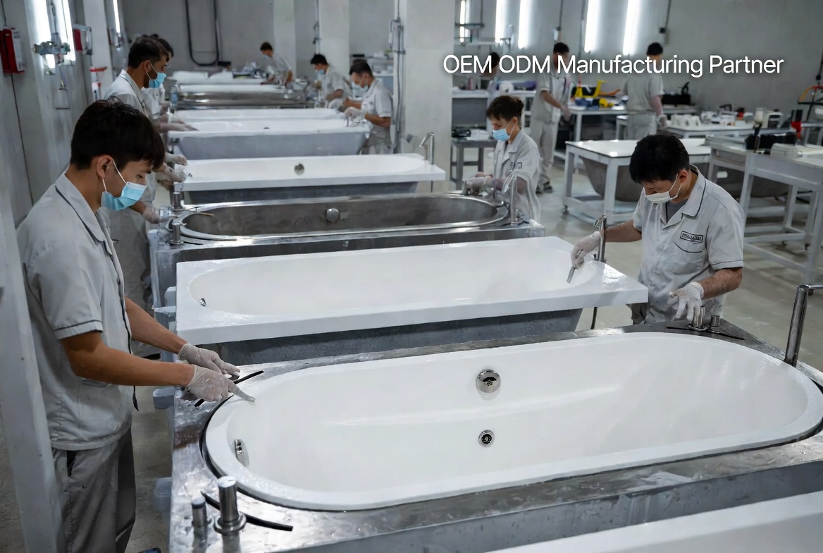 OEM ODM Bathtub Production Line OEM ODM Bathtub Production Line