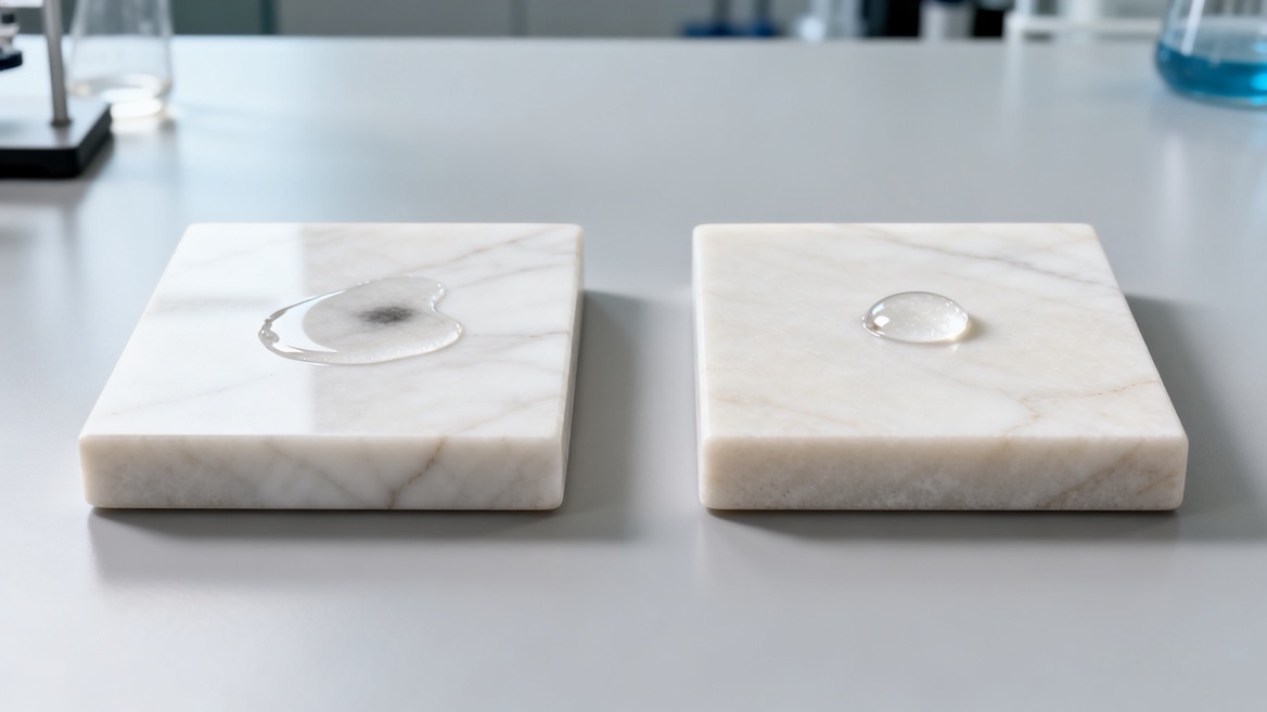 Stone Basin Surface Protection Comparison