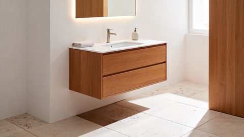 Small Bathroom With A Floating Vanity.jpg