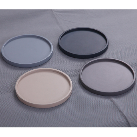 Solid Surface Round Tray